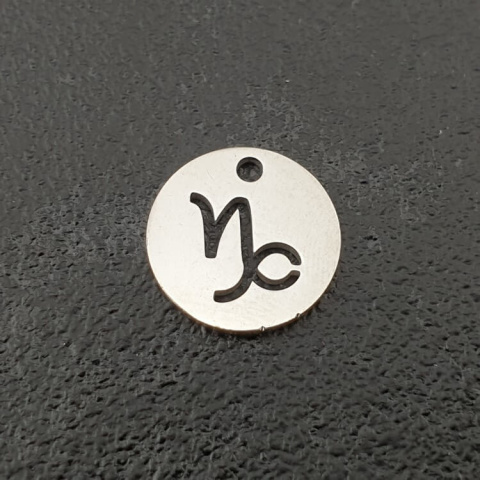 Capricorn pendant surgical steel 12 mm Capricorn pendant surgical steel 12 mm