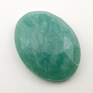 Amazonite faceted cabochon 28x21 mm no 33