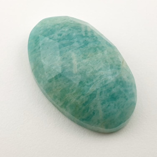 Amazonite faceted cabochon 29x18 mm no 32
