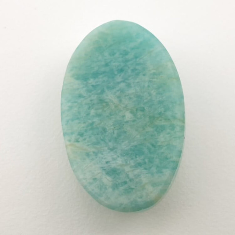 Amazonite faceted cabochon 29x18 mm no 32 Amazonite faceted cabochon 29x18 mm no 32