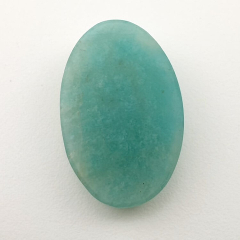 Amazonite faceted cabochon 29x19 mm no 14 Amazonite faceted cabochon 29x19 mm no 14