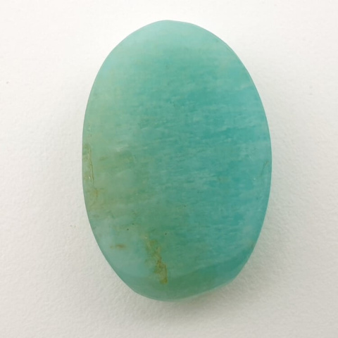 Amazonite faceted cabochon 29x19 mm no. 2 Amazonite faceted cabochon 29x19 mm no. 2