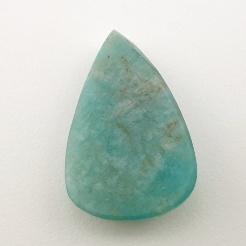 Amazonite faceted cabochon 30x20 mm no 17 Amazonite faceted cabochon 30x20 mm no 17
