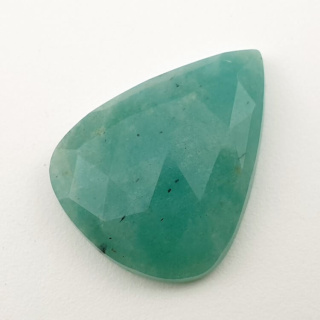 Amazonite faceted cabochon 30x23 mm no 7