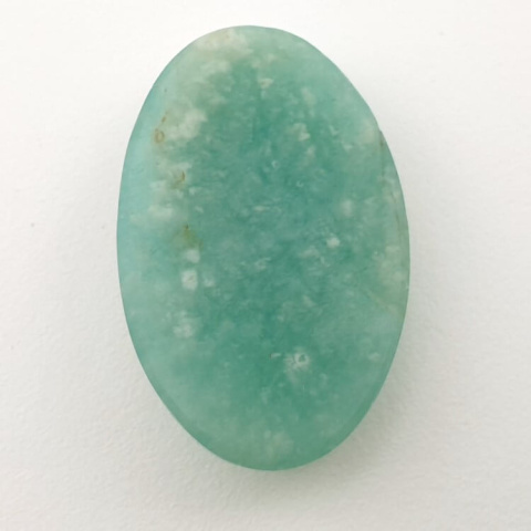 Amazonite faceted cabochon 31x20 mm no. 25 Amazonite faceted cabochon 31x20 mm no. 25