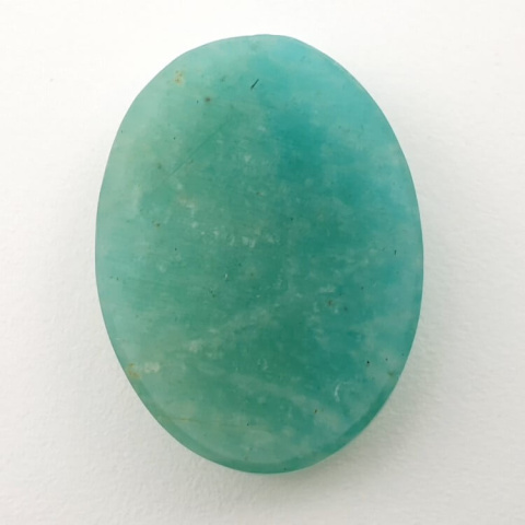 Amazonite faceted cabochon 31x23 mm no 20 Amazonite faceted cabochon 31x23 mm no 20
