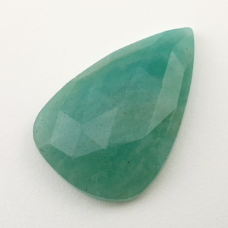 Amazonite faceted cabochon 33x21 mm no 26