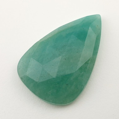 Amazonite faceted cabochon 33x21 mm no. 26 Amazonite faceted cabochon 33x21 mm no. 26