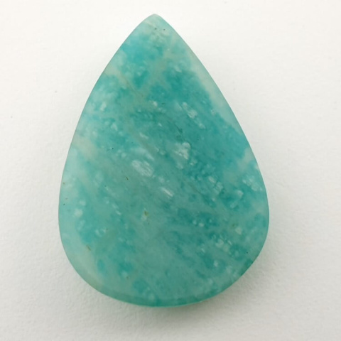 Amazonite faceted cabochon 33x23 mm no 21 Amazonite faceted cabochon 33x23 mm no 21