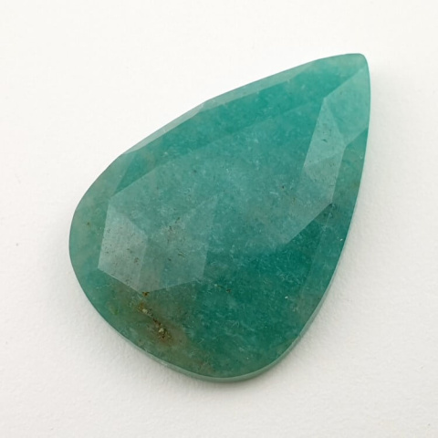 Amazonite faceted cabochon 34x23 mm no. 24 Amazonite faceted cabochon 34x23 mm no. 24
