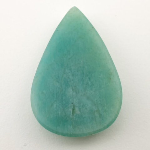Amazonite faceted cabochon 35x23 mm no 3 Amazonite faceted cabochon 35x23 mm no 3