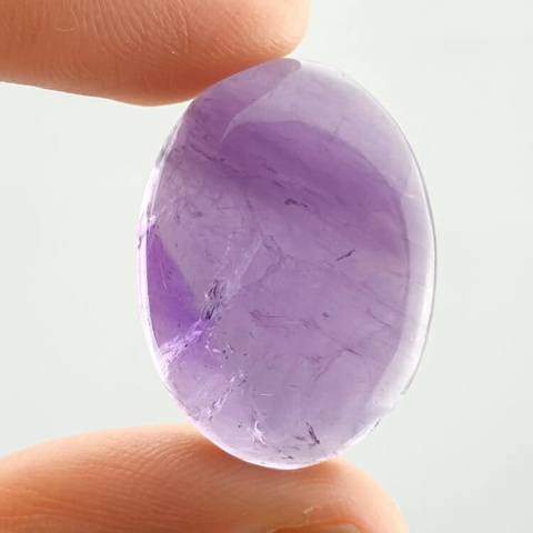 Amethyst cabochon 27x20 mm no. 406 Amethyst cabochon 27x20 mm no. 406
