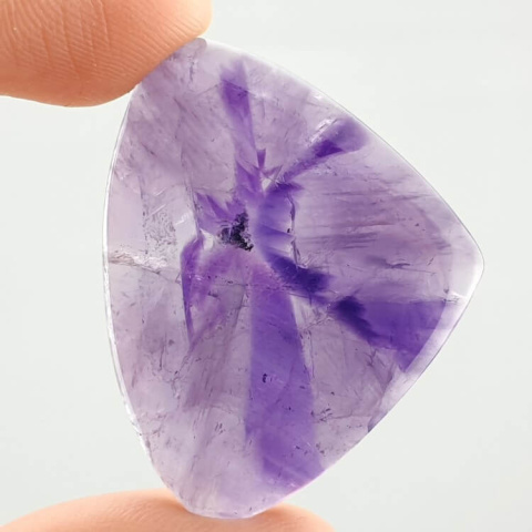 Amethyst cabochon 38x29 mm no 380 Amethyst cabochon 38x29 mm no 380