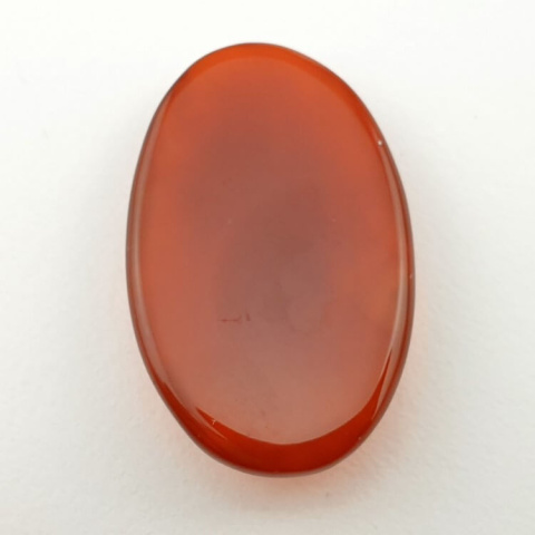 Carnelian faceted cabochon 30x19 mm no 8 Carnelian faceted cabochon 30x19 mm no 8