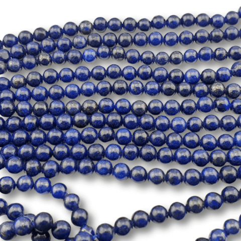 Lapis lazuli kula 4 mm 30 szt Lapis lazuli kula 4 mm 30 szt