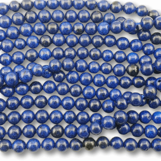 Lapis lazuli ball 6 mm strand