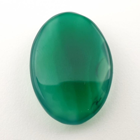 Green onyx faceted cabochon 28x20 mm no 18 Green onyx faceted cabochon 28x20 mm no 18