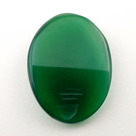 Onyx green faceted cabochon 28x21 mm no 20 Onyx green faceted cabochon 28x21 mm no 20