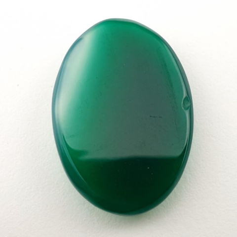 Green onyx faceted cabochon 29x20 mm no 30 Green onyx faceted cabochon 29x20 mm no 30
