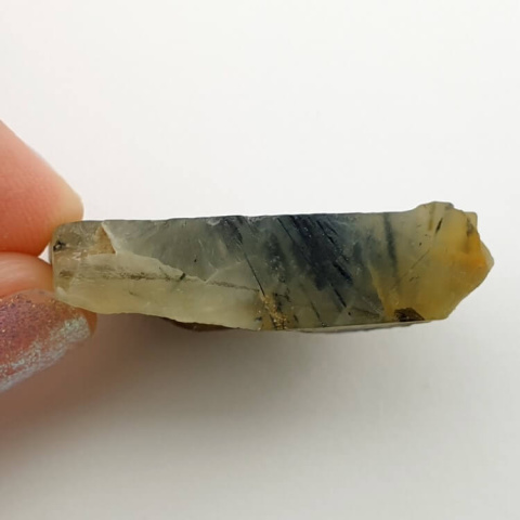 Prehnite cut raw 30x21 mm No 103 Prehnite cut raw 30x21 mm No 103
