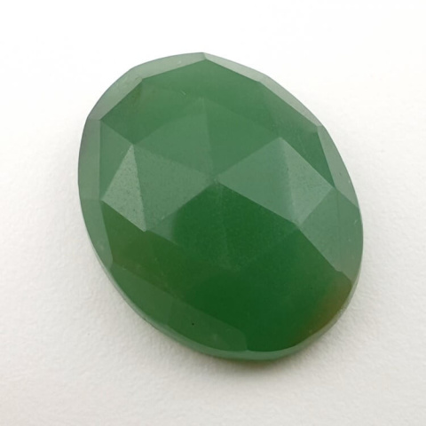 Aventurine green faceted cabochon 24x19 mm no. 22 Aventurine green faceted cabochon 24x19 mm no. 22