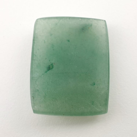 Green aventurine faceted cabochon 27x21 mm no 29 Green aventurine faceted cabochon 27x21 mm no 29