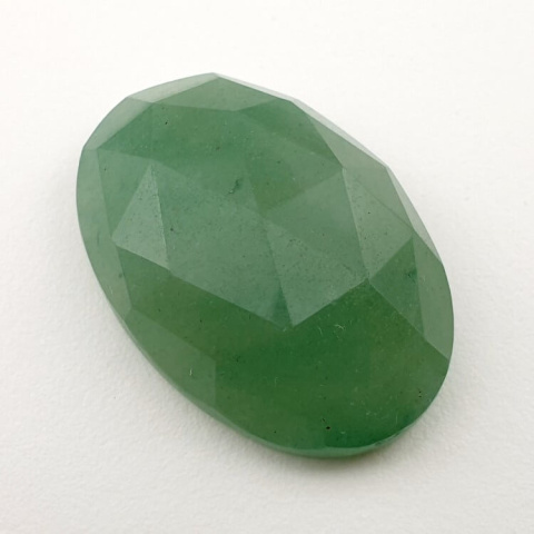 Aventurine green faceted cabochon 28x19 mm no 11 Aventurine green faceted cabochon 28x19 mm no 11