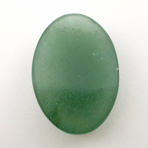 Green aventurine faceted cabochon 28x20 mm no 30 Green aventurine faceted cabochon 28x20 mm no 30