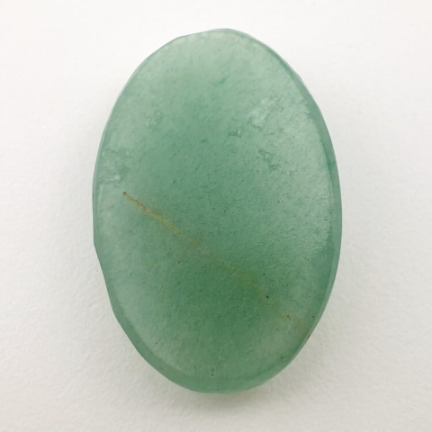 Green aventurine faceted cabochon 30x20 mm no 23 Green aventurine faceted cabochon 30x20 mm no 23