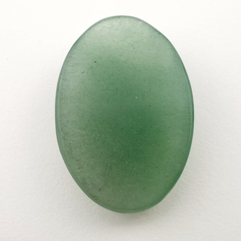 Green aventurine faceted cabochon 30x21 mm no 12 Green aventurine faceted cabochon 30x21 mm no 12