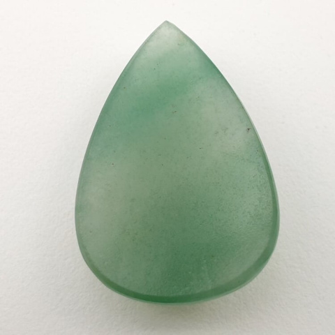 Green aventurine faceted cabochon 30x21 mm no 36 Green aventurine faceted cabochon 30x21 mm no 36