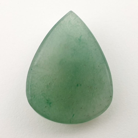Green aventurine faceted cabochon 30x23 mm no 27 Green aventurine faceted cabochon 30x23 mm no 27