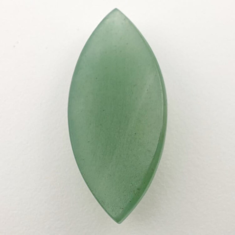 Green aventurine faceted cabochon 33x15 mm no 21 Green aventurine faceted cabochon 33x15 mm no 21