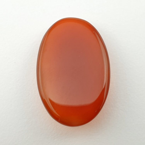 Carnelian faceted cabochon 26x17 mm no 34 Carnelian faceted cabochon 26x17 mm no 34