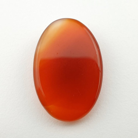 Carnelian faceted cabochon 26x17 mm no 40 Carnelian faceted cabochon 26x17 mm no 40