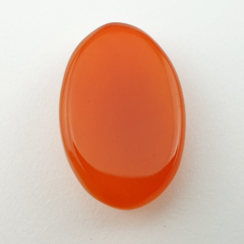 Carnelian faceted cabochon 27x18 mm no 43 Carnelian faceted cabochon 27x18 mm no 43