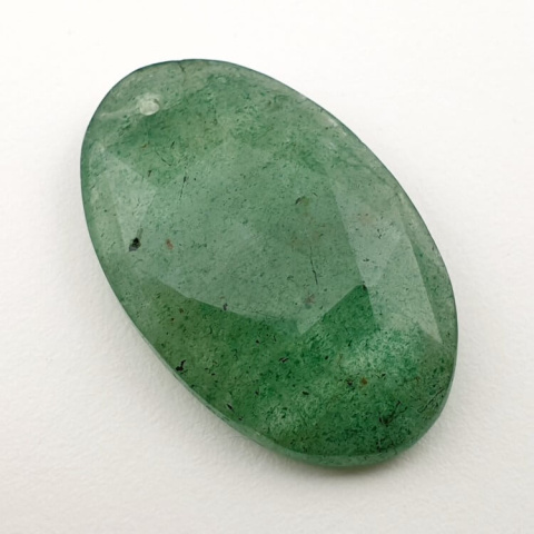 Kwarc awenturynowy fasetowany z dziurką 29x18 mm nr 35 Kwarc awenturynowy fasetowany z dziurką 29x18 mm nr 35