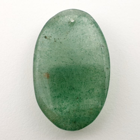 Kwarc awenturynowy fasetowany z dziurką 29x18 mm nr 35 Kwarc awenturynowy fasetowany z dziurką 29x18 mm nr 35