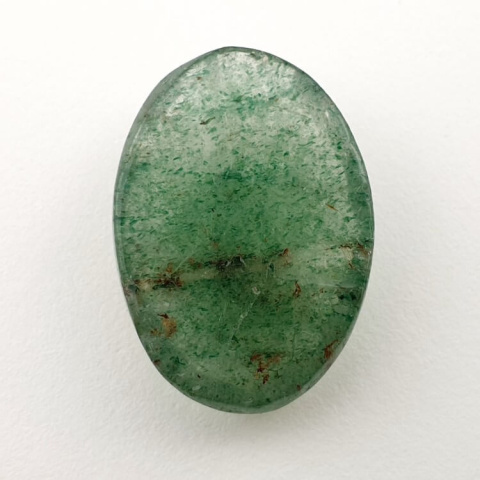 Aventurine quartz faceted cabochon 24x17 mm no. 12 Aventurine quartz faceted cabochon 24x17 mm no. 12