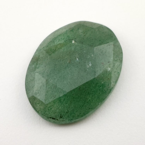 Aventurine quartz faceted cabochon 26x20 mm no. 31 Aventurine quartz faceted cabochon 26x20 mm no. 31