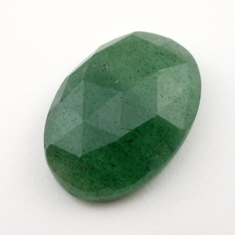 Aventurine quartz faceted cabochon 27x19 mm no. 20 Aventurine quartz faceted cabochon 27x19 mm no. 20