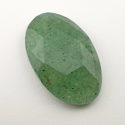 Aventurine quartz faceted cabochon 28x17 mm no. 6 Aventurine quartz faceted cabochon 28x17 mm no. 6