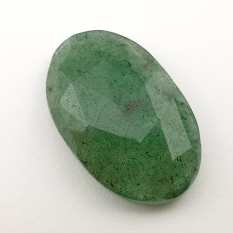 Kwarc awenturynowy kaboszon fasetowany 28x18 mm nr 28 Kwarc awenturynowy kaboszon fasetowany 28x18 mm nr 28