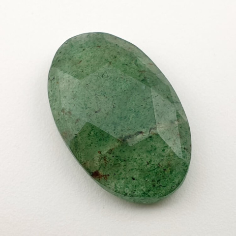 Aventurine quartz faceted cabochon 28x18 mm no. 8 Aventurine quartz faceted cabochon 28x18 mm no. 8