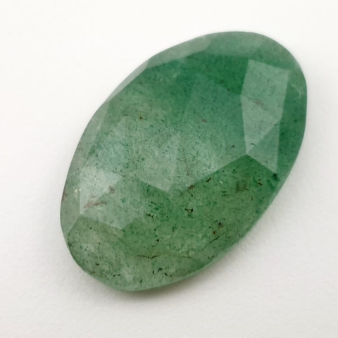Aventurine quartz faceted cabochon 29x18 mm no. 18 Aventurine quartz faceted cabochon 29x18 mm no. 18