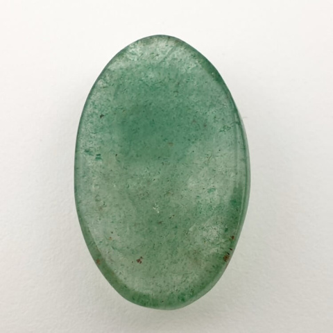 Aventurine quartz faceted cabochon 29x18 mm no. 18 Aventurine quartz faceted cabochon 29x18 mm no. 18
