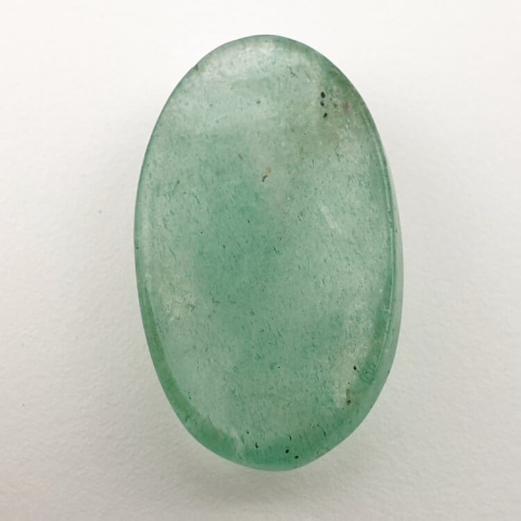Aventurine quartz faceted cabochon 29x18 mm no. 36 Aventurine quartz faceted cabochon 29x18 mm no. 36