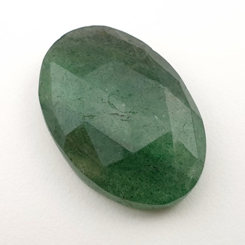 Aventurine quartz faceted cabochon 29x20 mm no. 13 Aventurine quartz faceted cabochon 29x20 mm no. 13