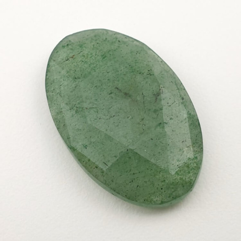 Aventurine quartz faceted cabochon 30x19 mm no 27 Aventurine quartz faceted cabochon 30x19 mm no 27
