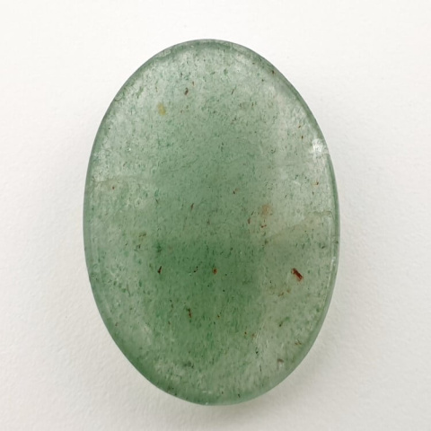 Aventurine quartz faceted cabochon 30x21 mm no. 24 Aventurine quartz faceted cabochon 30x21 mm no. 24